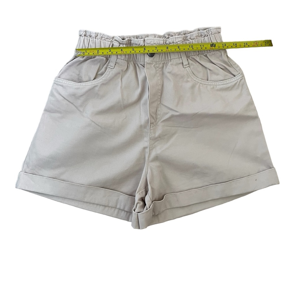 Paper Bag High Rise Shorts - Picture 2 of 4